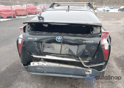 2016 Toyota Prius Three from USA, damaged, VIN JTDKARFUXG3018180